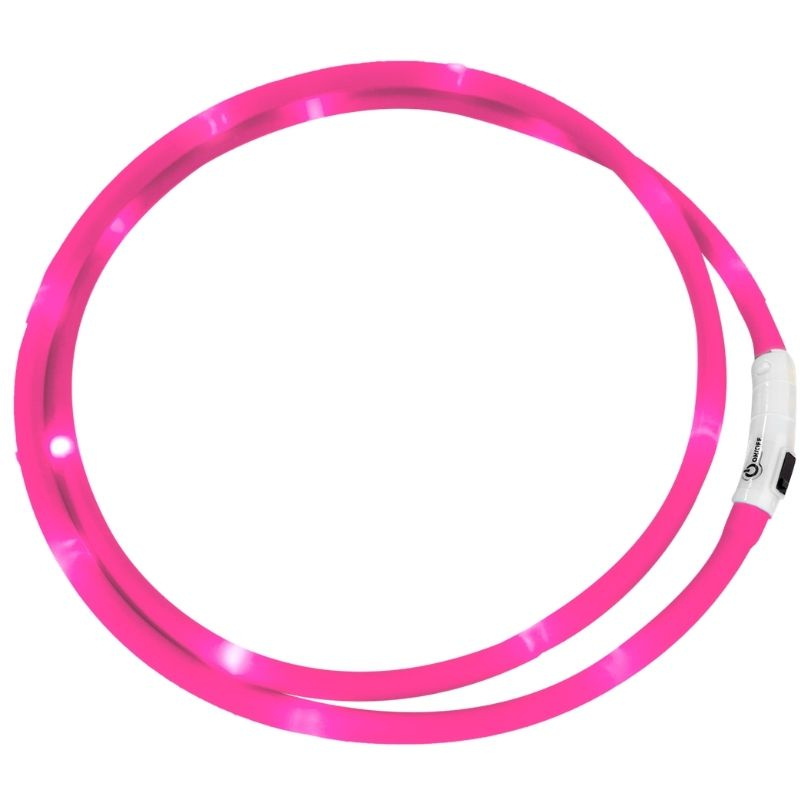Halsring LED Light Rosa