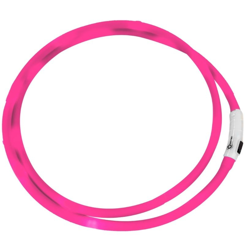 Halsring LED Light Rosa