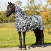 Eksemtäcke Big Neck Zebra Svart/Vit Eksemtäcke Big Neck Zebra Svart/Vit