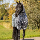 Eksemtäcke Big Neck Zebra Svart/Vit Eksemtäcke Big Neck Zebra Svart/Vit