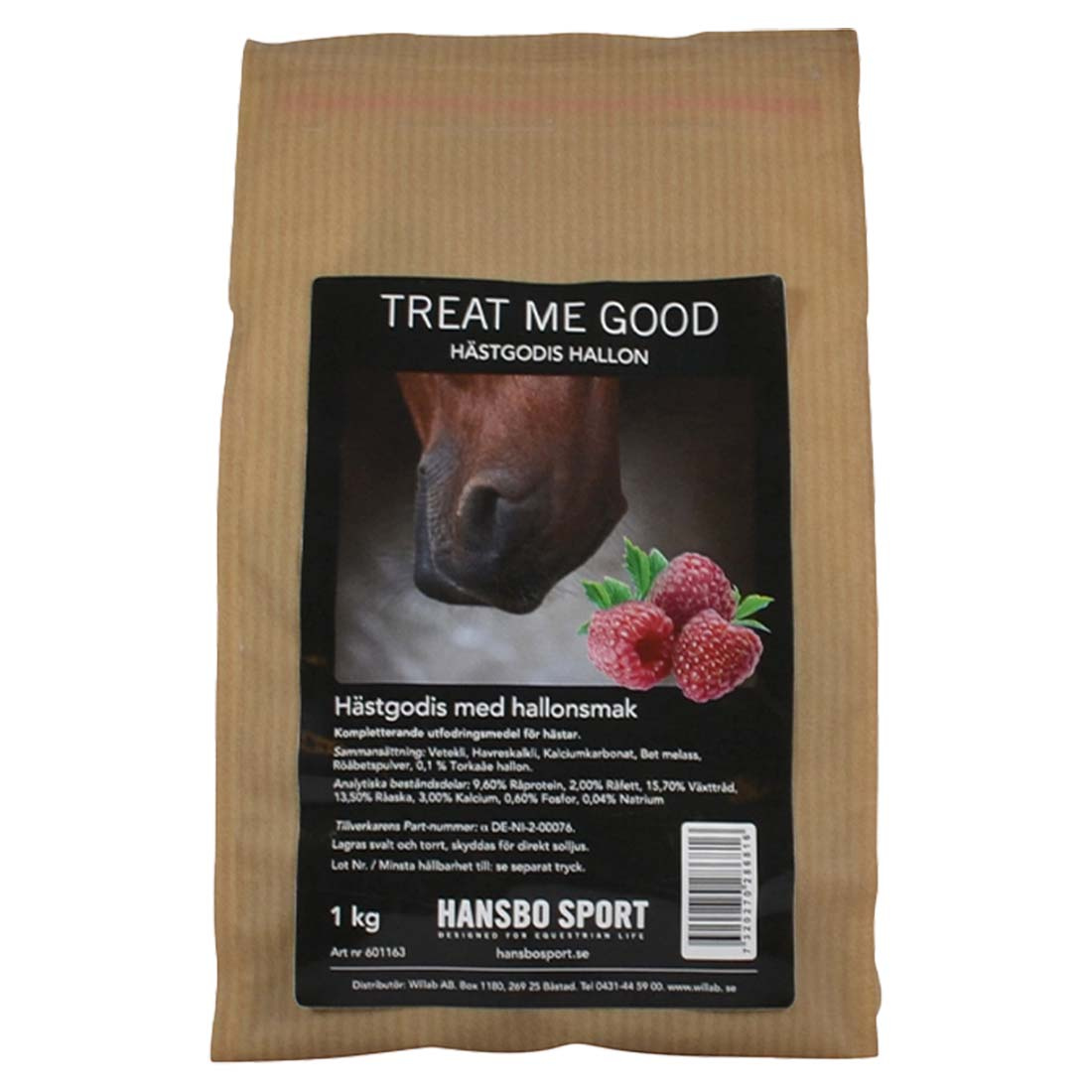 Hästgodis HS Treat Me Good Hallon 1kg