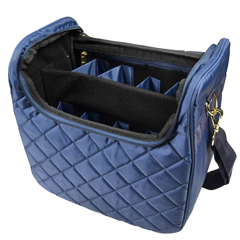 Skötselväska Quilted Marinblå