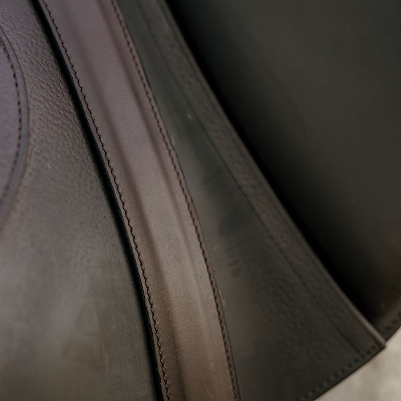 Stigläder HS Curved Brun
