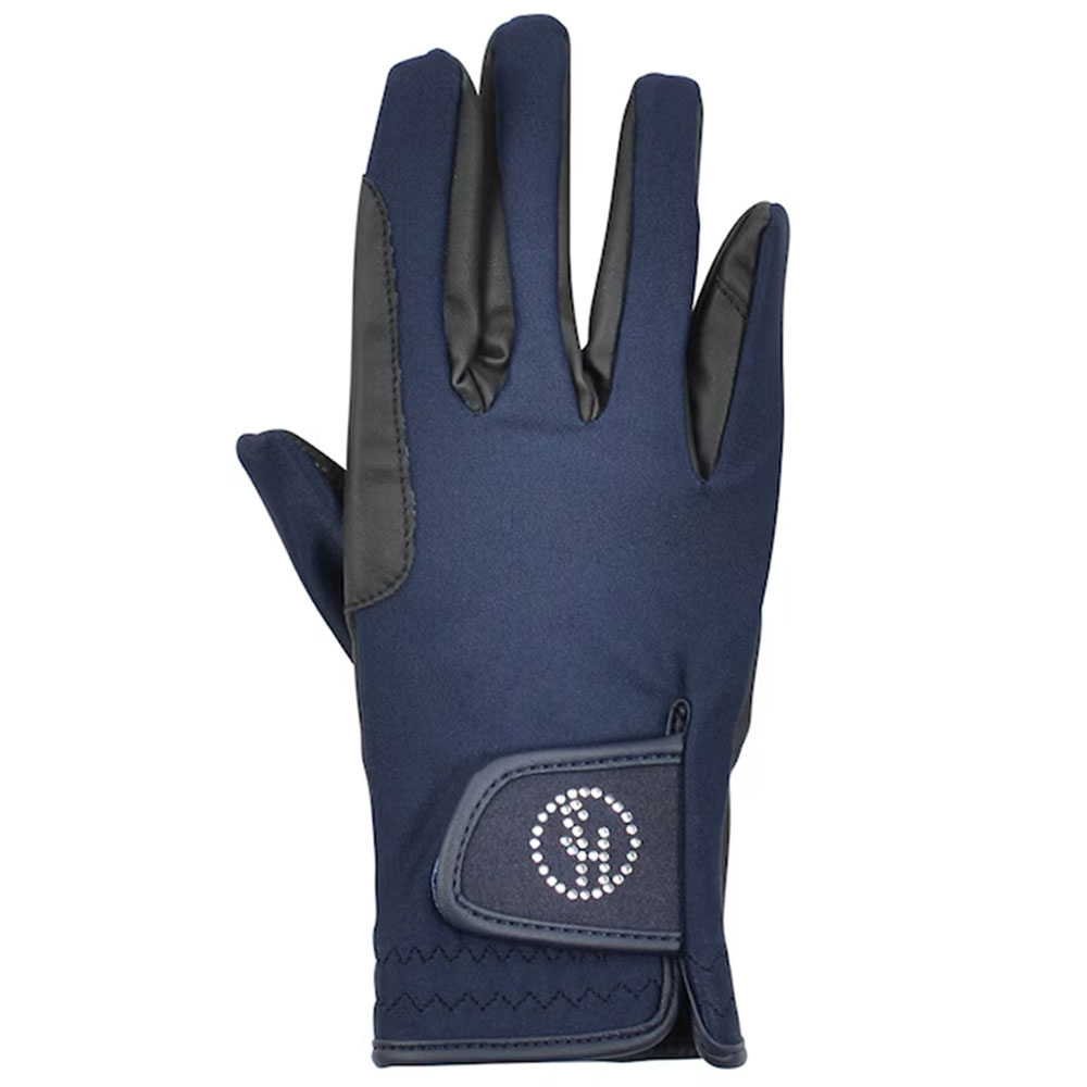 Ridhandskar HS Diamond Touch Marinblå