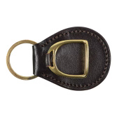 Nyckelring HS Stirrup Plate Brun/Guld Nyckelring HS Stirrup Plate Brun/Guld