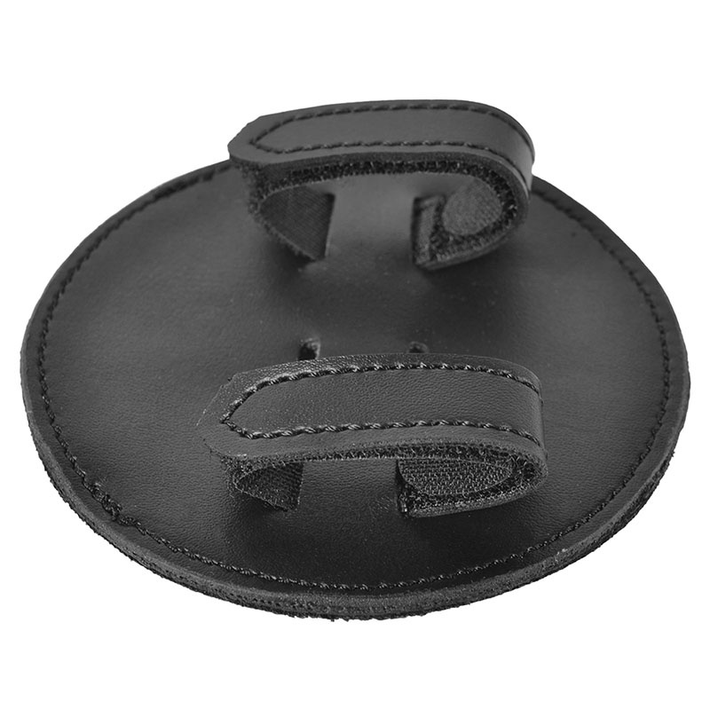 Nummerlapp HS Vegan Leather Strass 2-pack Svart