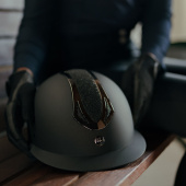 Ridhjälm HS Victory Glimmer Svart