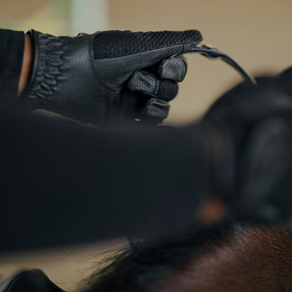 Ridhandskar HS Air Touch Svart