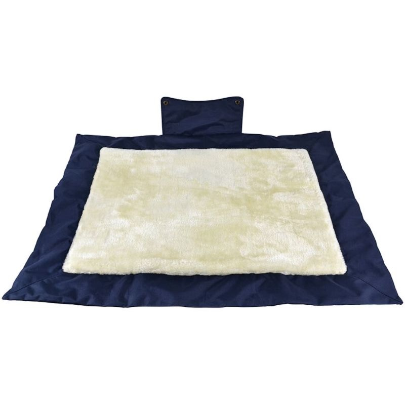 Hundbädd HS Picnic Fold 88x66cm Marinblå