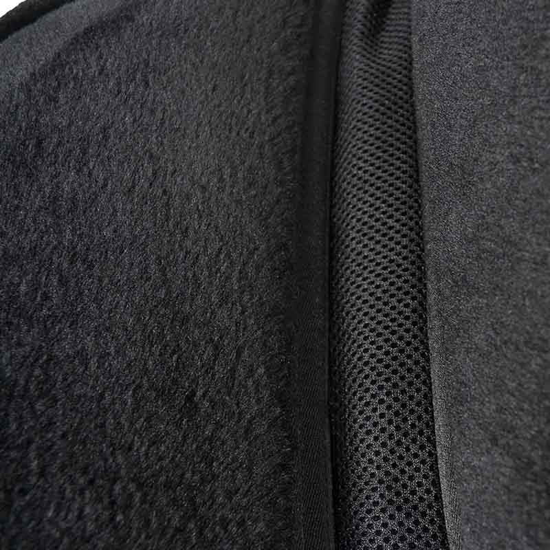 Sadelpad HS Faux Fur Svart