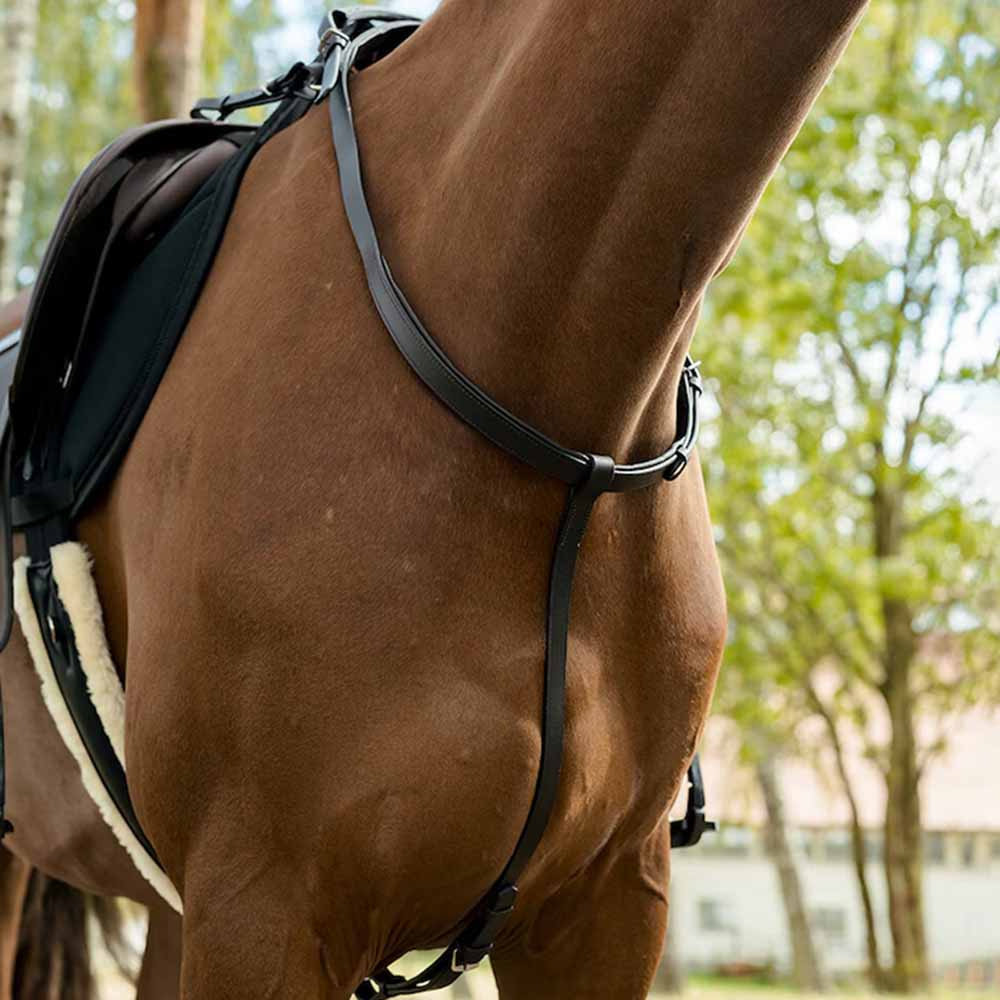 Halsrem med Handtag HS Brun