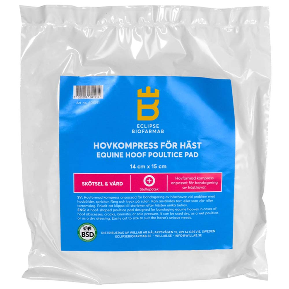 Hovkompress för häst 3-pack 14x15cm