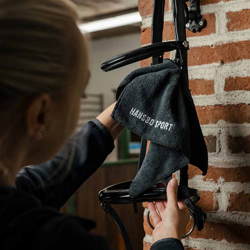 Putshandduk HS Svart