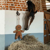 Hästleksak HS Pepparkaksgubbe i Mocka Brun Hästleksak HS Pepparkaksgubbe i Mocka Brun