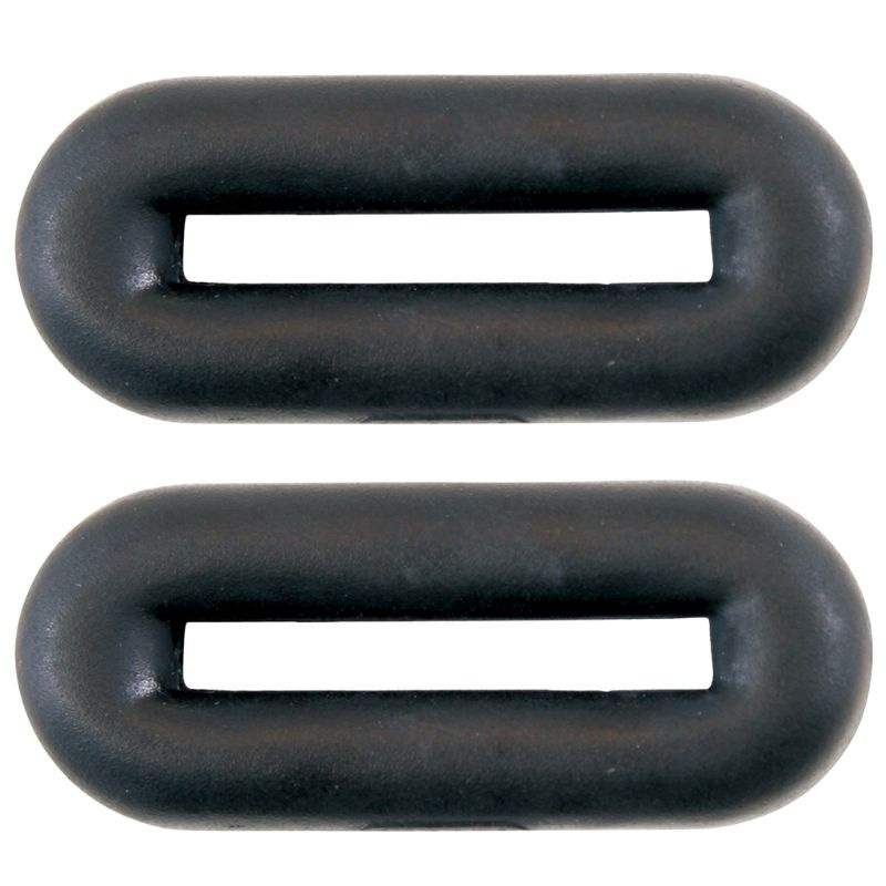 Martingalstopp Rubber 2-pack Svart