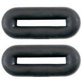 Martingalstopp Rubber 2-pack Svart Martingalstopp Rubber 2-pack Svart