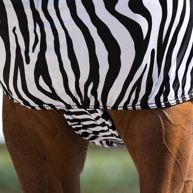 Eksemtäcke UV-Resistant Zebra Svart/Vit