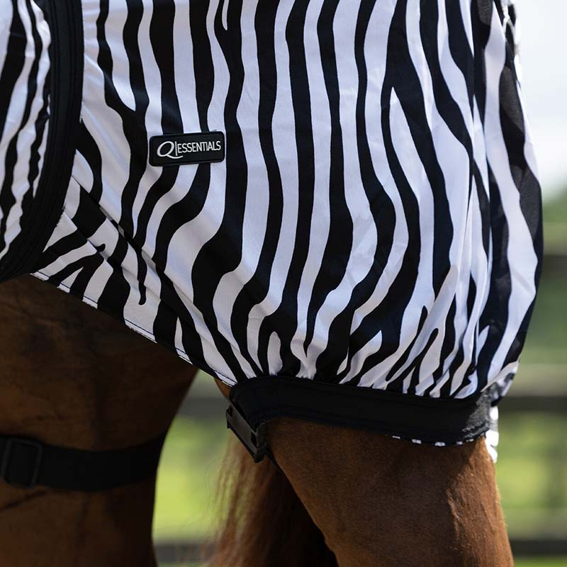 Eksemtäcke UV-Resistant Zebra Svart/Vit