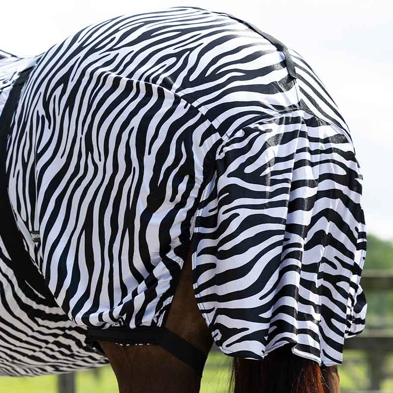 Eksemtäcke UV-Resistant Zebra Svart/Vit