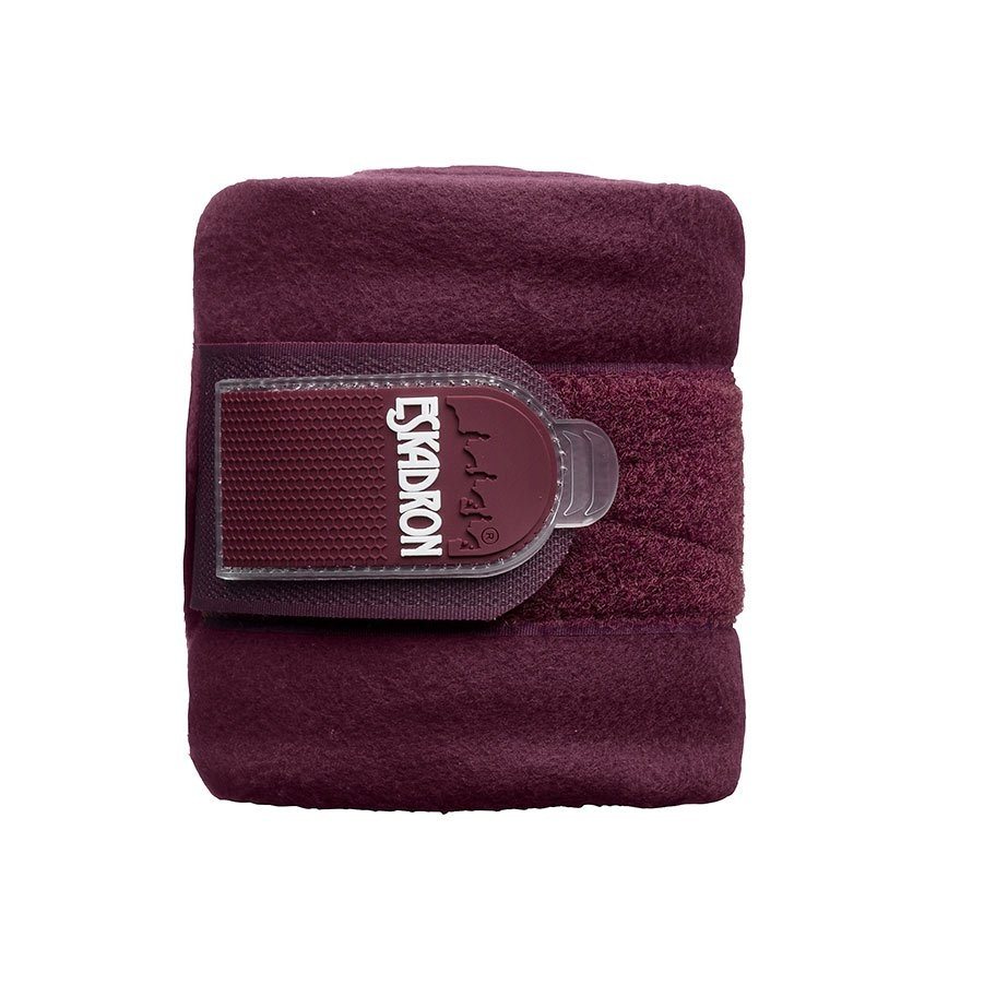 Fleecelindor 4-pack Vinröd