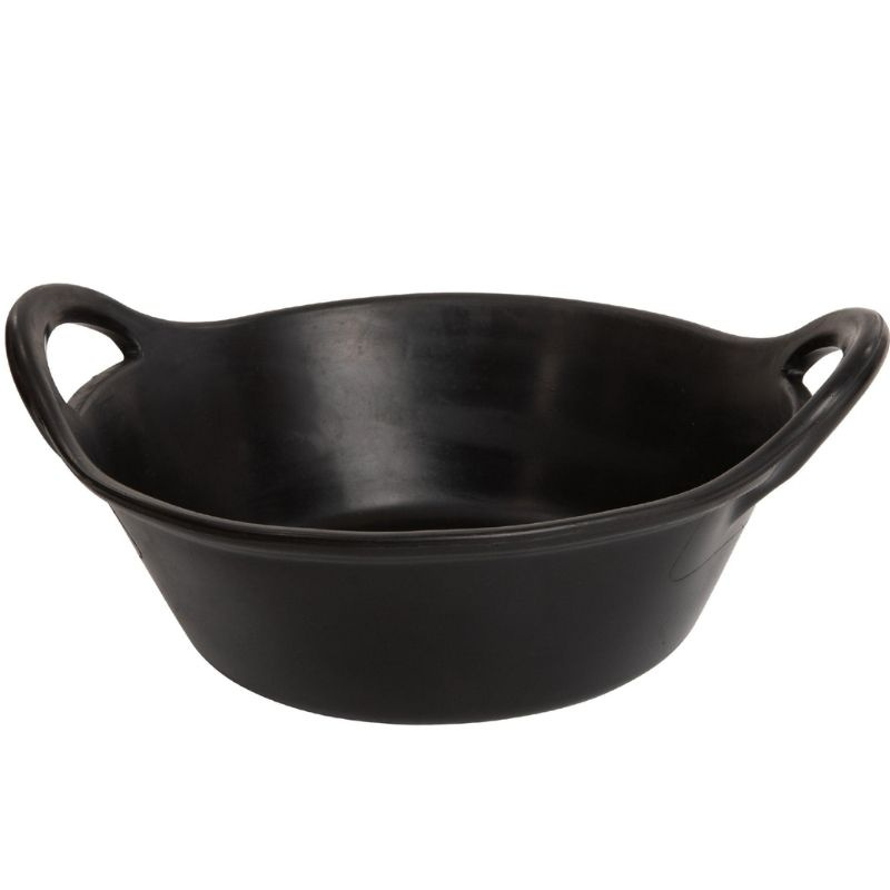 Foderskål Rubber 11L Svart
