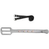 Sporrar med Remmar Crystal Rosa Sporrar med Remmar Crystal Rosa