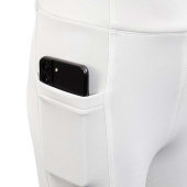 Ridtights Barn/Junior Bitterroot Silicone Full Seat Vit Ridtights Barn/Junior Bitterroot Silicone Full Seat Vit