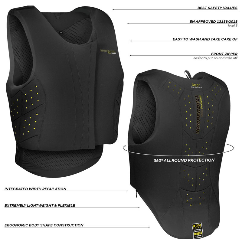 Säkerhetsväst Barn/Junior Regular Fit Svart