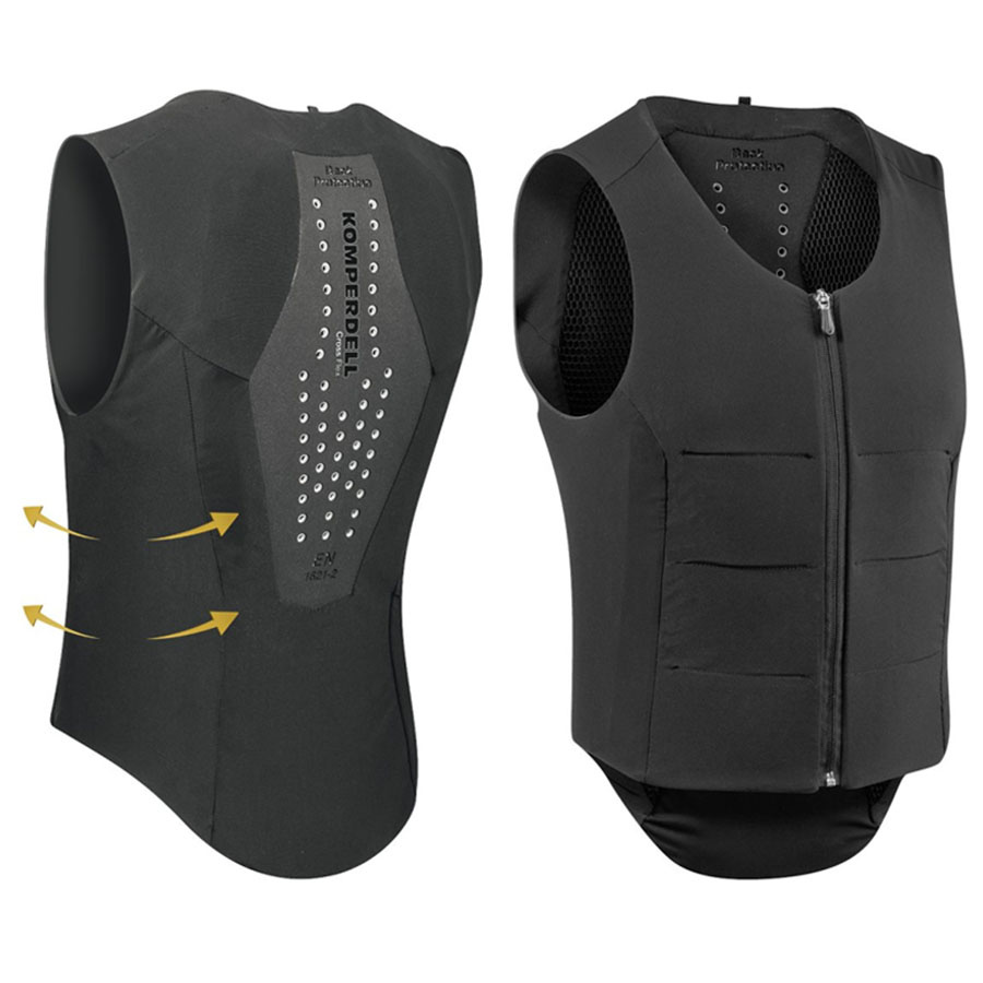 Ryggskydd Ballistic Flex Fit Regular Svart/Silver