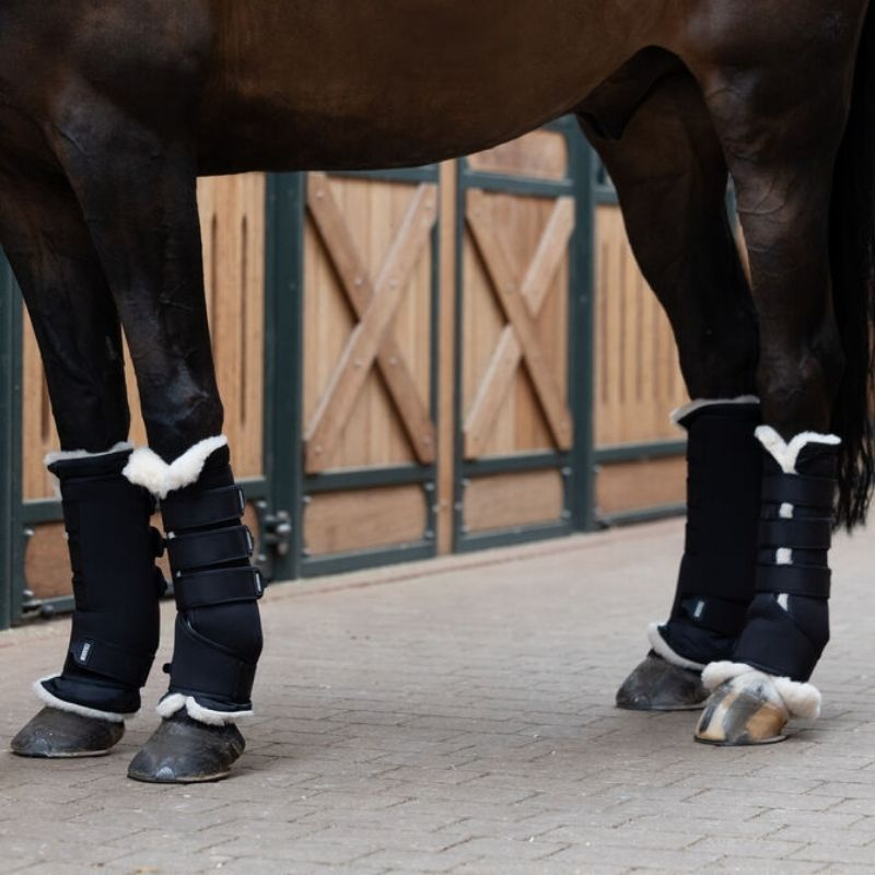 Underlägg Evo Wool till Stallbandage Pro Natur