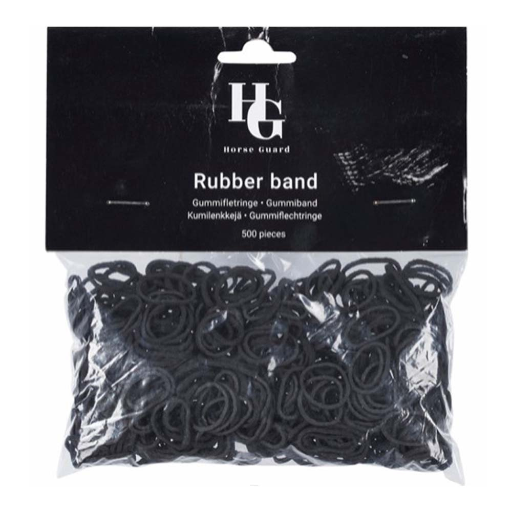 Gummiband 500st HG Svart