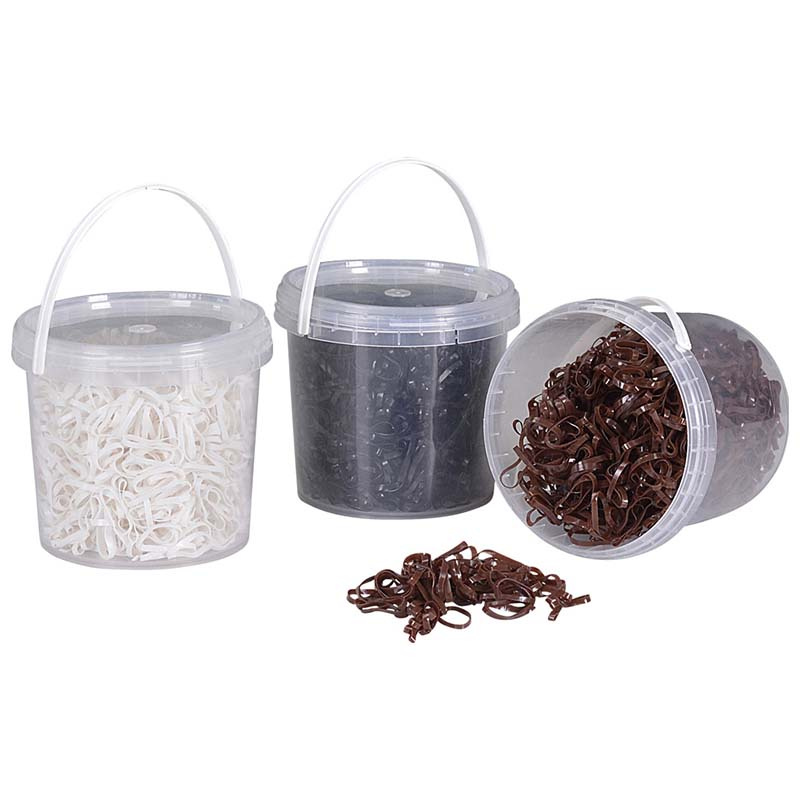 Gummiband Silikon 1500st HG Vit