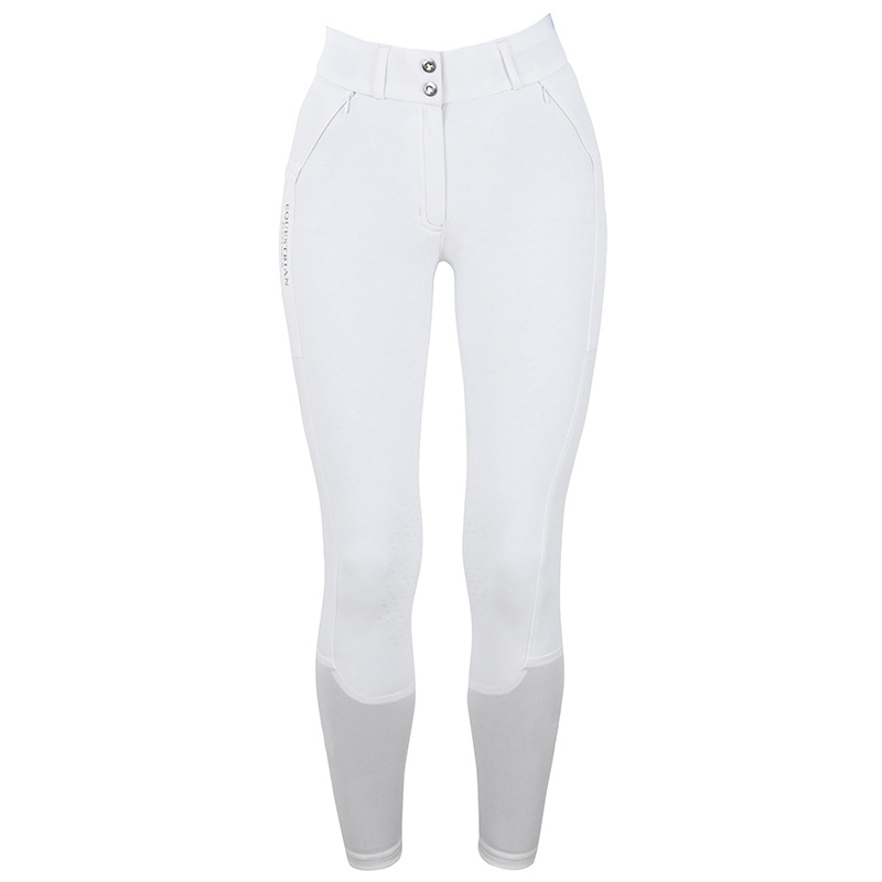 Ridbyxor ES Jump Elite Knee Grip White Perfection