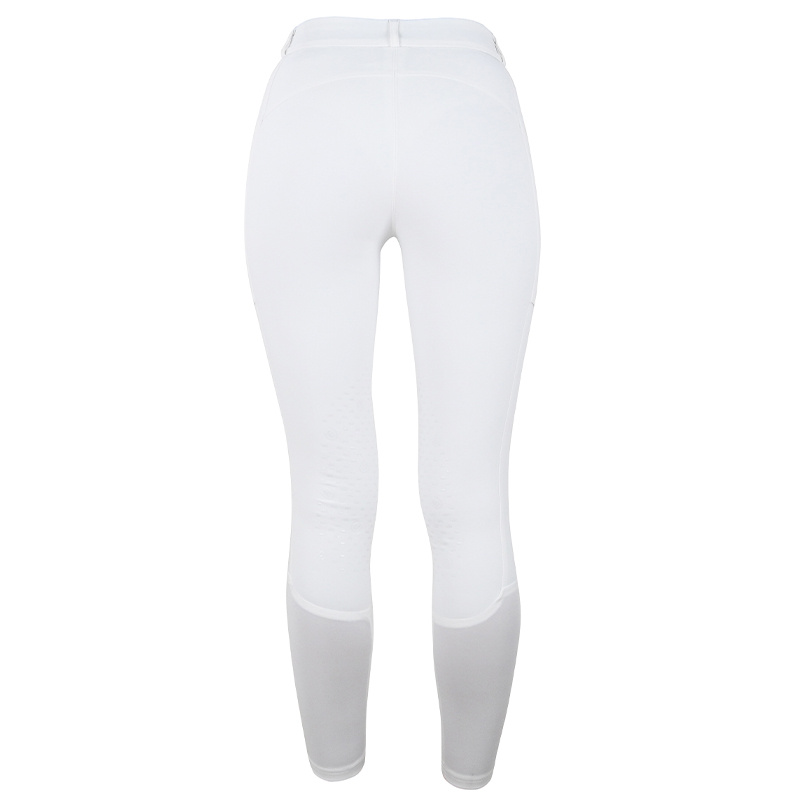Ridbyxor ES Jump Elite Knee Grip White Perfection
