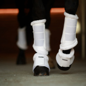 Boots ES Faux Fur White Silver Boots ES Faux Fur White Silver