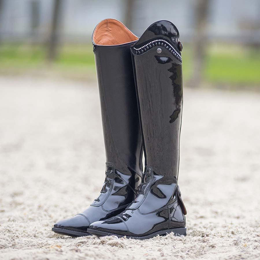 Dressyrstövlar Barn/Junior Lamira Svart
