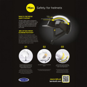 Ridhjälm MIPS Alice Wide Peak Svart