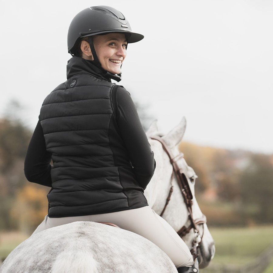 Ridhjälm MIPS Adele Wide Peak Svart