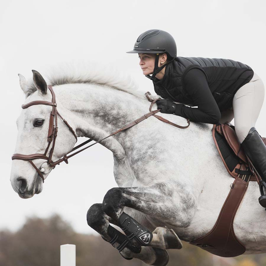 Ridhjälm MIPS Adele Wide Peak Svart