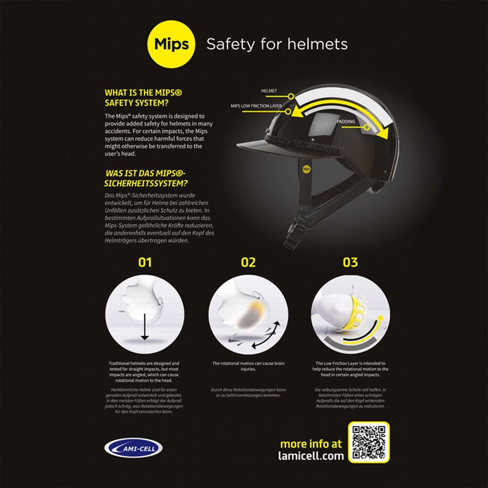 Ridhjälm MIPS Adele Wide Peak Svart