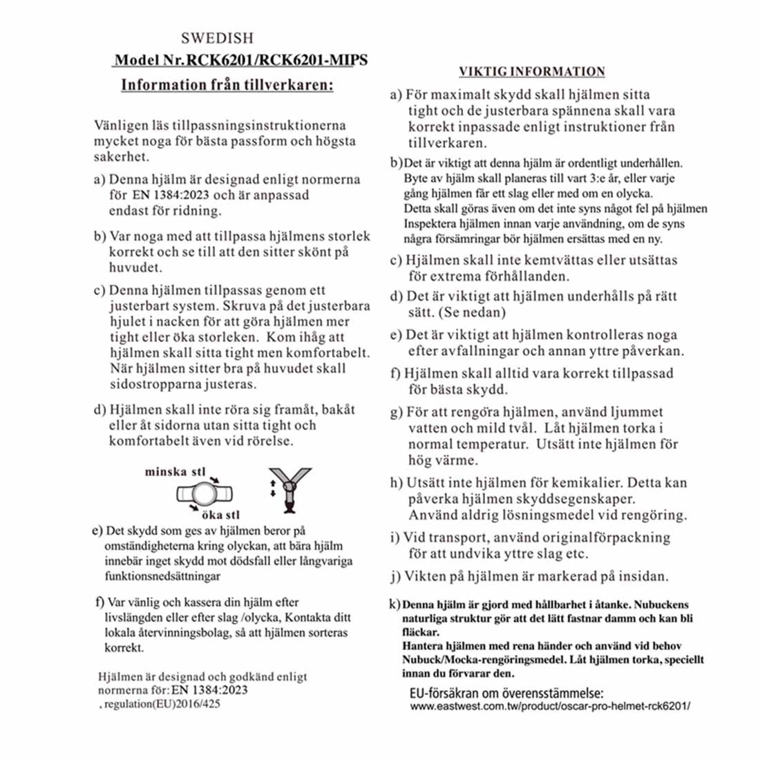 Ridhjälm MIPS Adele Wide Peak Svart