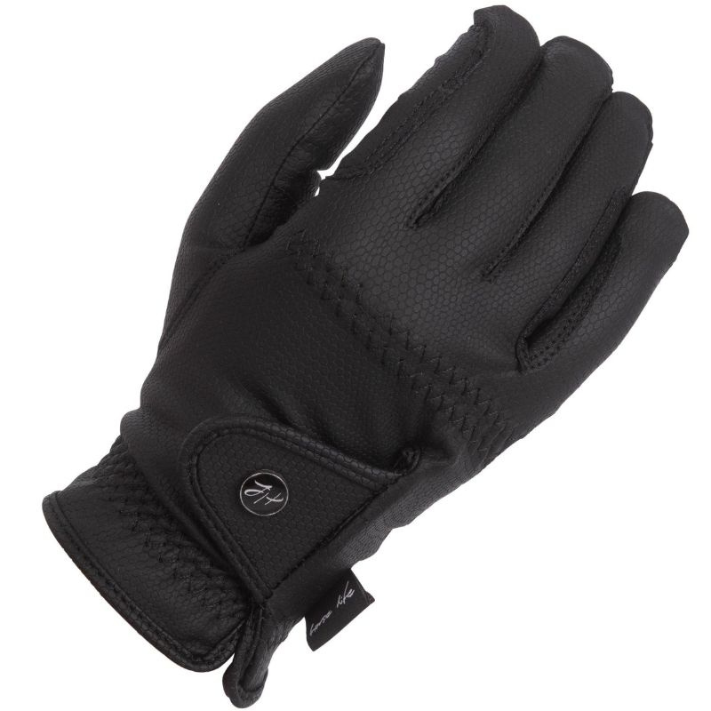 Ridhandskar Flexible Grip Winter Svart