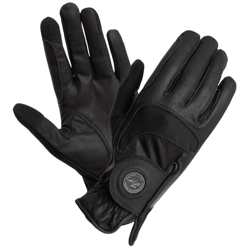 Ridhandskar Flexible Grip Vent Svart