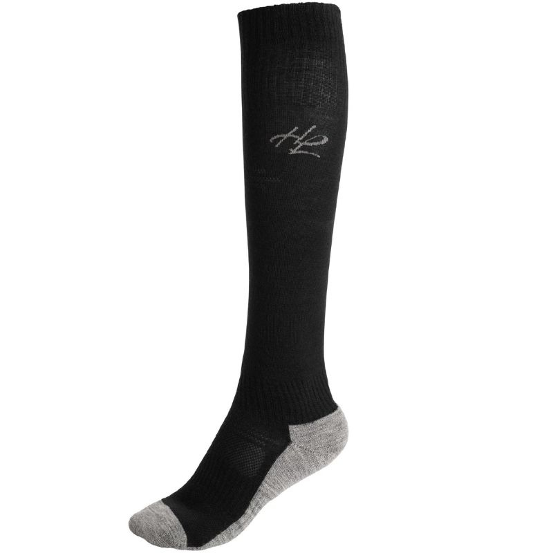 Ridstrumpor Winter Wool Svart