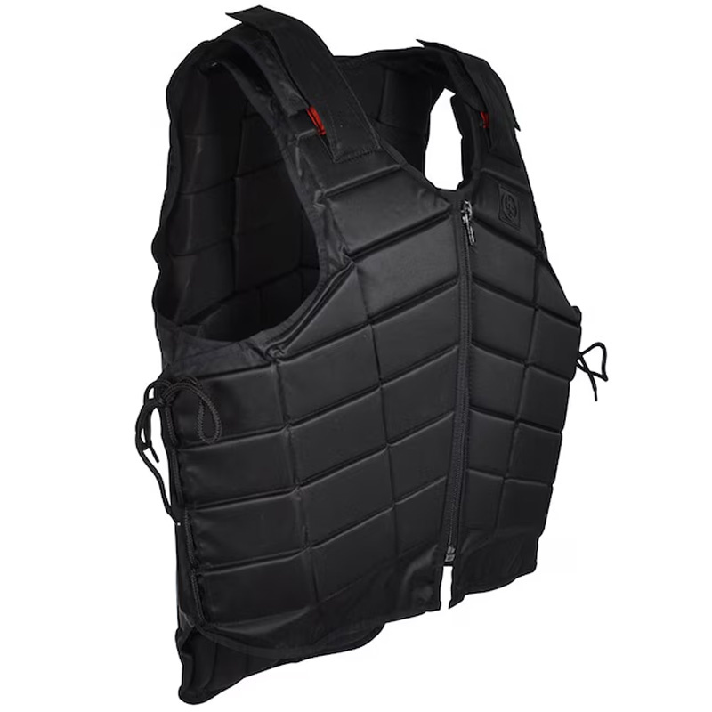 Säkerhetsväst med Plattor HS Barn/Junior Svart