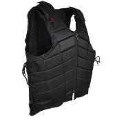 Säkerhetsväst med Plattor HS Barn/Junior Svart Säkerhetsväst med Plattor HS Barn/Junior Svart