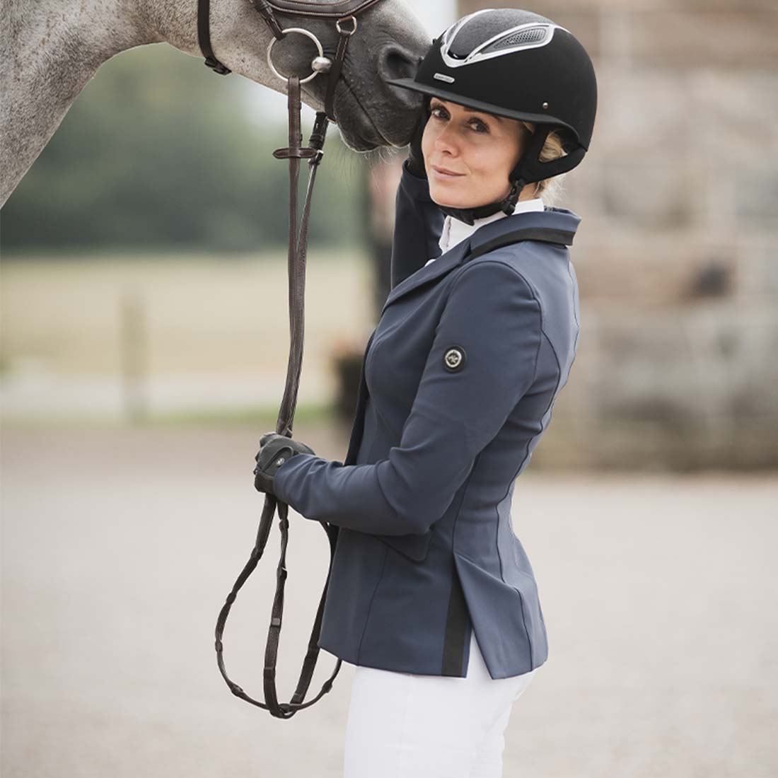 Tävlingskavaj Wendy Marinblå