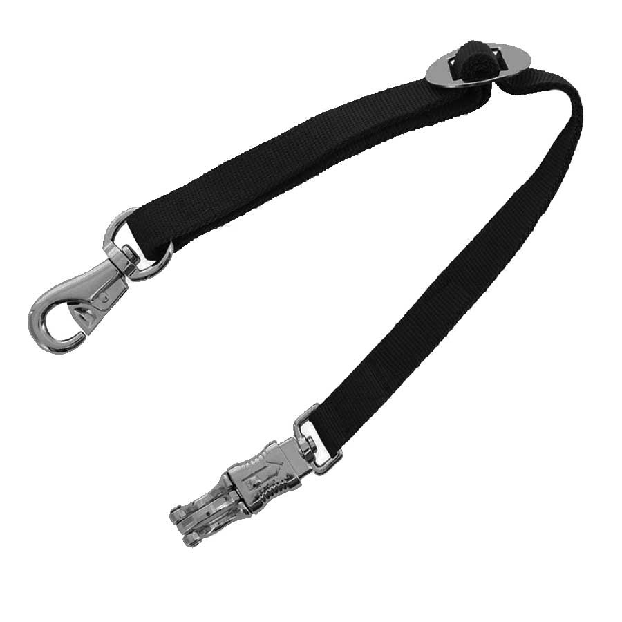 Transportgrimskaft Nylon Svart