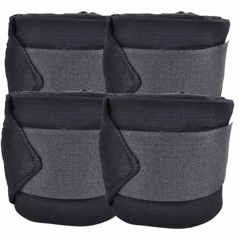 Benlindor HS Fleece Elastic 4-pack Svart