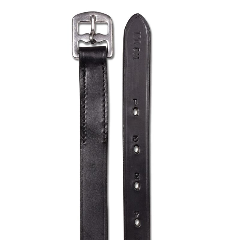 Stigläder Basic Leather Svart